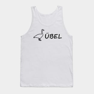 Gans Übel Spruch Betrunken Party Kotzen Tank Top